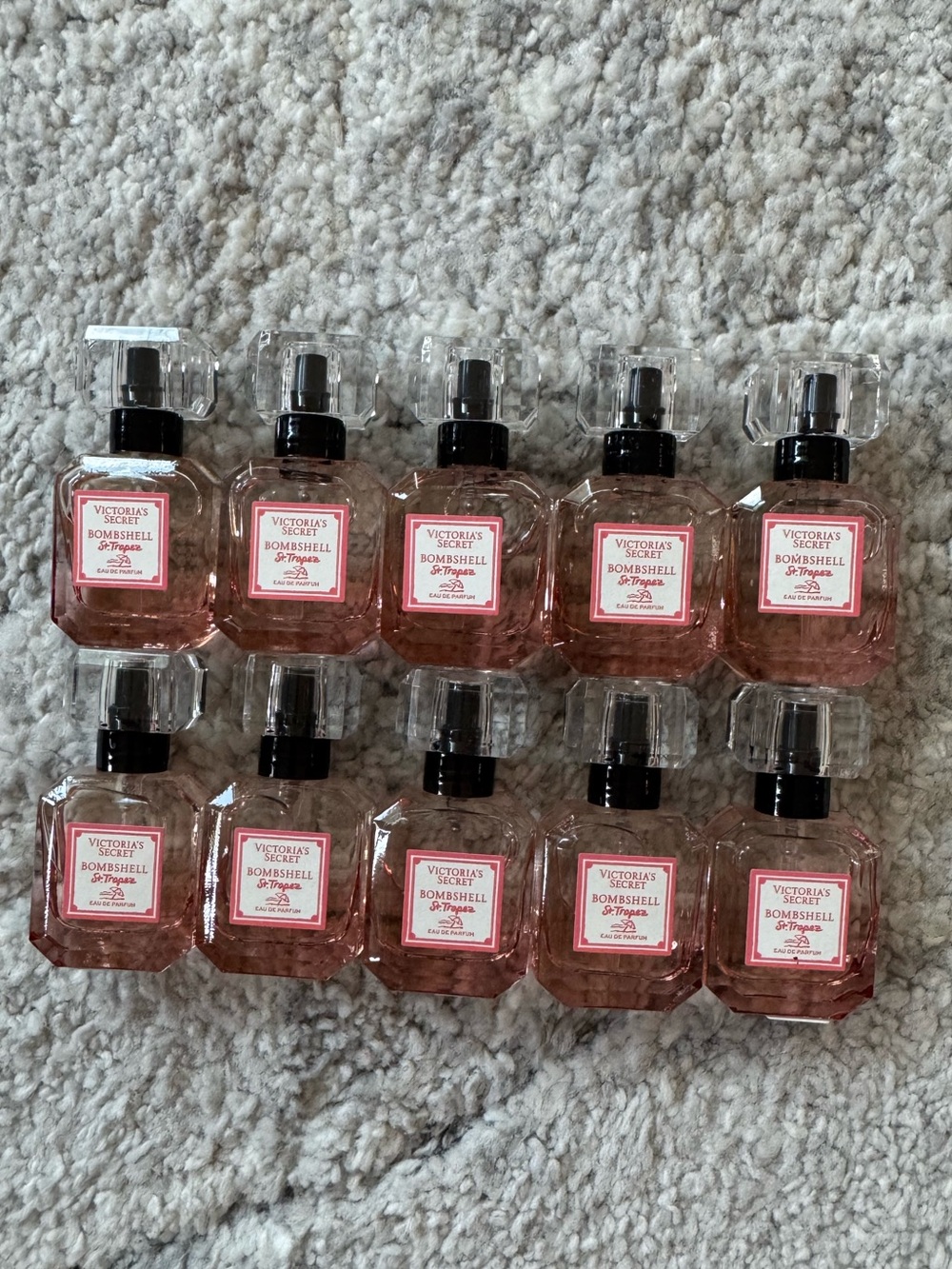 Victoria Secret- bombshell St. Tropez mini fragrances